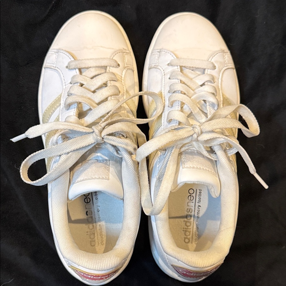 Adidas Neo Classic White Sneakers